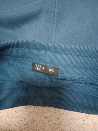 Pantalón chándal niño verde azulado