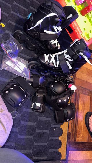 Patines profesionales negros FR skates