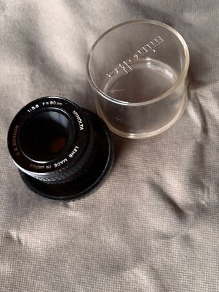 Objetivo Minolta Rokkor 80mm f/3.5