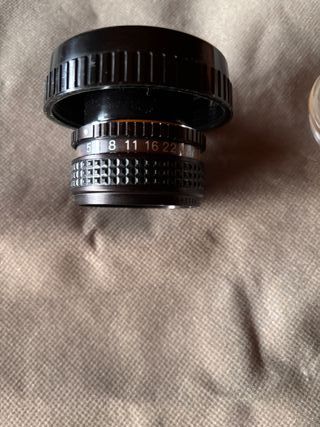 Objetivo Minolta Rokkor 80mm f/3.5