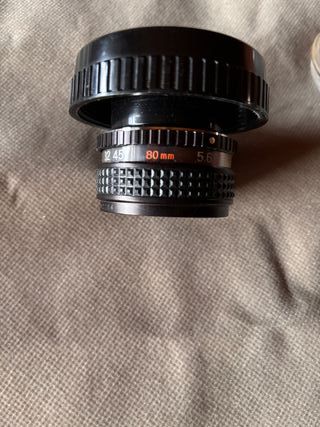 Objetivo Minolta Rokkor 80mm f/3.5