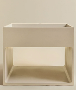 Lavabo de piedra Olympus beige/gris