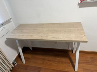 Escritorio madera y metal nuevo