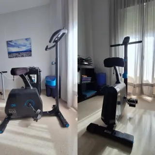 Bicicleta estática DOMYOS 500