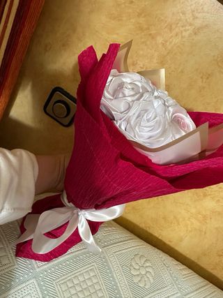 Flores doradas decorativas