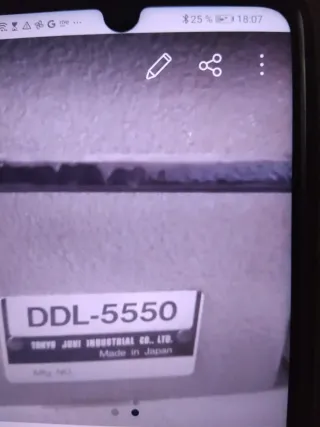 Máquina de coser industrial JUKI