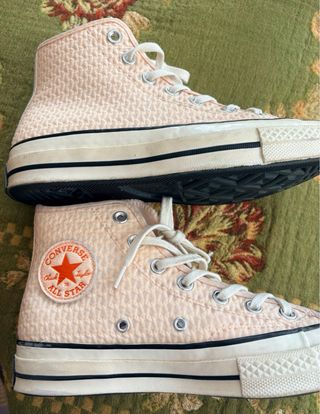 Converse Botas Rosa Talla 38