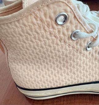 Converse Botas Rosa Talla 38