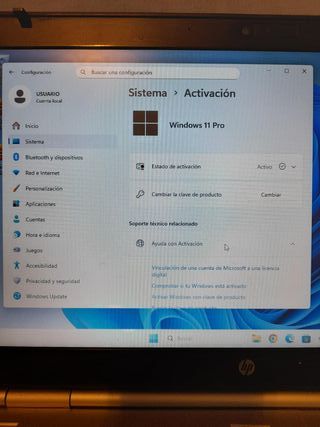Portátil HP Elitebook 8470P en color plata