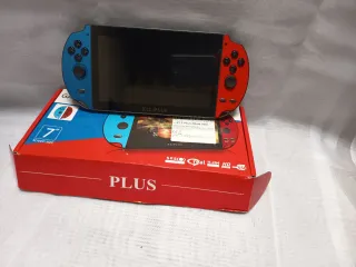 Consola Retro X12 PLUS Azul/Rojo