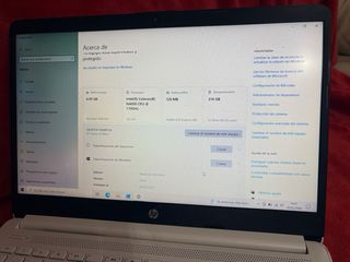 Portátil HP 14 DF 003 NS Blanco