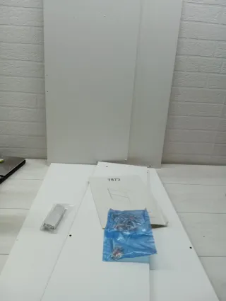 Zapatero blanco de 2 puertas