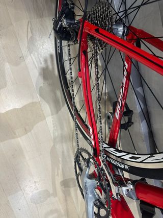 Bicicleta de carretera Merida Lite Roja en OFERTA