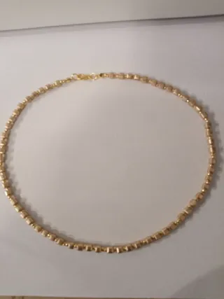 Bocarol Ematite Dorata opaca girocollo