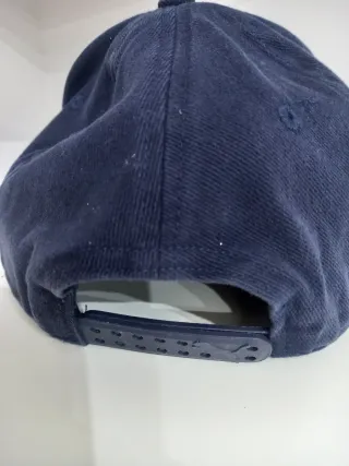 Cappello Puma Blu Logo Bianco Rosso