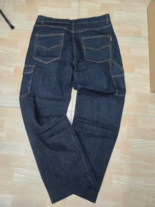 Pantalón vaquero elástico de trabajo