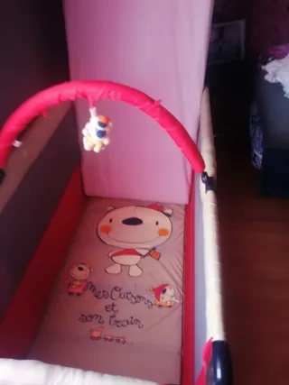 Cuna de viaje Jane con colchón