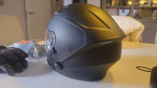 Casco Moto Abierto Sena Outstar XL Negro