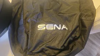 Casco Moto Abierto Sena Outstar XL Negro