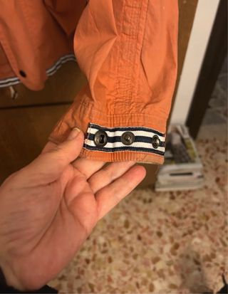 Giubbotto uomo sfoderato Golf Club arancione