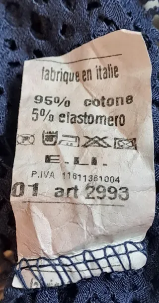 Maglia traforata E.li taglia unica