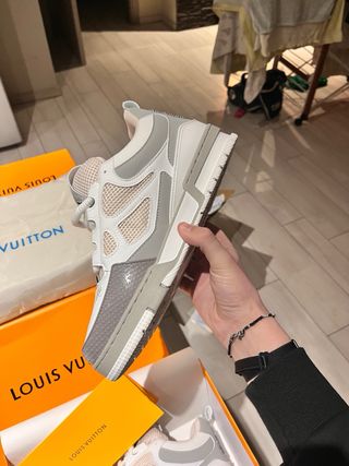 Louis Vuitton Sneakers Grigie Bianche