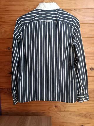 Camisa Tommy Hilfiger Color Azul Marino y Blanco