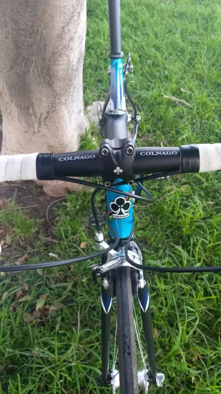 Bicicleta Colnago Azul
