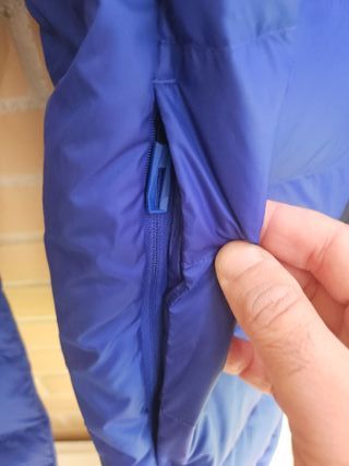 Chaqueta Adidas Terrex Plumón Azul/Negro