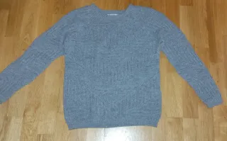 Jersey Stradivarius Gris Talla S