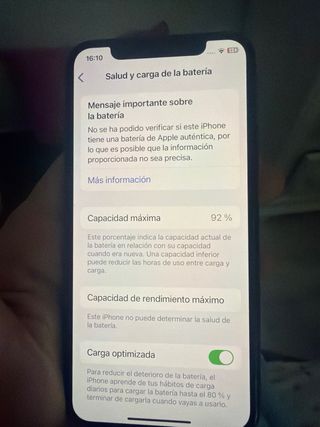 iPhone XS Apple Negro Hablarme negociable