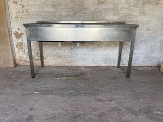 Fregadero doble acero inoxidable con escurridor