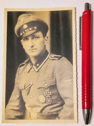 Militaria Fotopostal Waffen SS