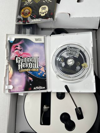 Chitarra Guitar Hero 3 Legends Of Rock Wii Scatola