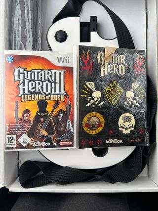 Chitarra Guitar Hero 3 Legends Of Rock Wii Scatola