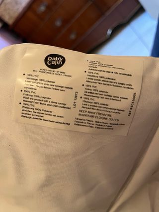 Materassino per fasciatoio 100% PVC