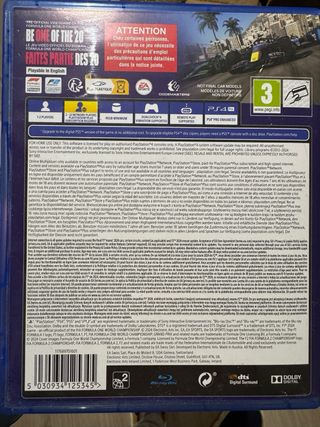 F1 24 PS4 (PlayStation 4) EA Sports Carreras