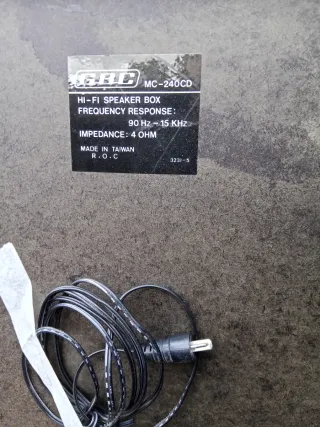 Stereo GBC per pezzi di ricambio - Radio funzionan