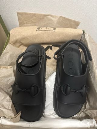 Sandalias Gucci Horsebit