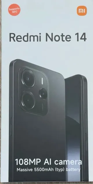 Xiaomi Redmi Note 14 Negro