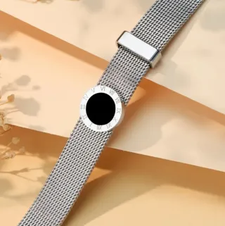 Pulsera Malla Acero Inoxidable Diseño Romano