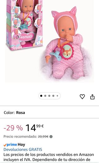 Muñeco Nenuco en caja original