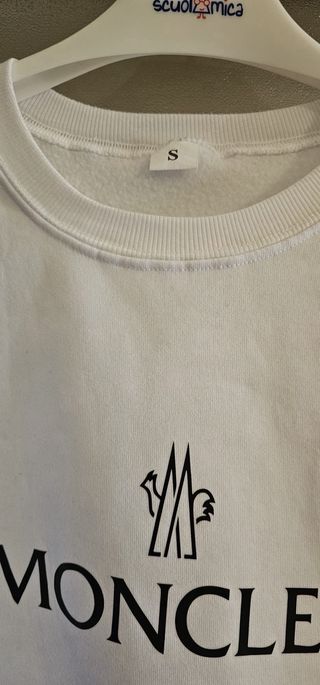 Maglione Moncler Bianco Taglia S