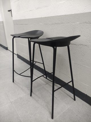 2 Taburetes Ondarreta Negros