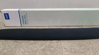 Reposamuñecas Teclado Silicona Negro