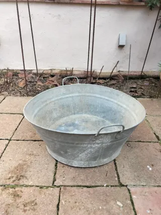 Palangana cinc antigua