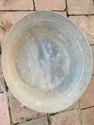 Palangana cinc antigua