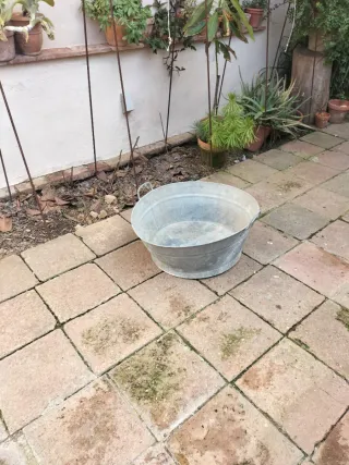 Palangana cinc antigua