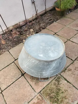 Palangana cinc antigua