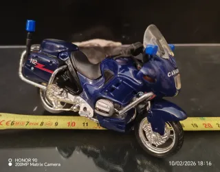 Modellino Moto BMW Blu